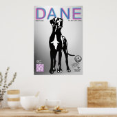 Great Dane Puppy Selling Poster (Küche)