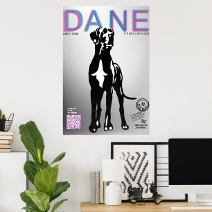 Great Dane Puppy Selling Poster