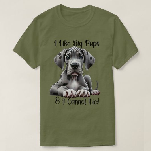 Great Dane Puppy T-Shirt (Design vorne)