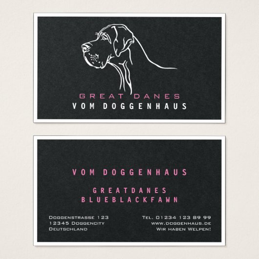 Great Dane Pure Zeichnend (Vorne & Hinten)