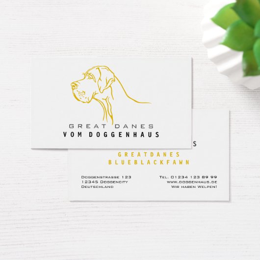 Great Dane Pure Zeichnend (Schreibtisch)