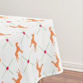 Great Dane Red Green Tischdecke (Beispiel)