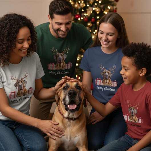 Great Dane Reindeer T-Shirt
