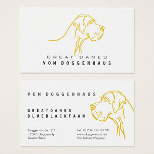 Great Dane Reine Zeichnung