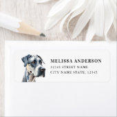 Great Dane Return Address Label (Insitu)