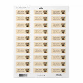 Great Dane Return Address Label (Vorne)