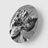 GREAT DANE RUNDE WANDUHR (Winkel)