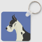 Great Dane Schlüsselanhänger (Rückseite)
