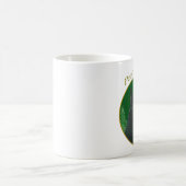 Great Dane (schwarz) Peace Kaffeetasse (Mittel)