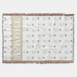 Great Dane (Schwarz-weiß Harlequin) Decke