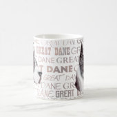 Great Dane Show Colors Mantle Kaffeetasse (Mittel)