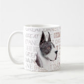 Great Dane Show Colors Mantle Kaffeetasse (Links)