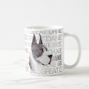 Great Dane Show Colors Mantle Kaffeetasse
