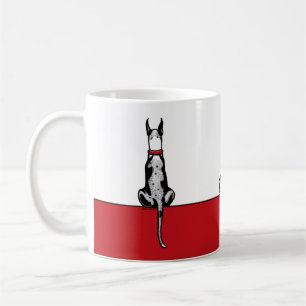 Great Dane Sit MerleB Kaffeetasse