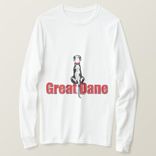 Great Dane Sit MerleB UC T-Shirt (Design vorne)
