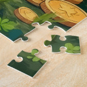 Great Dane St Patrick’s Day Glückshund Puzzle (Seite)