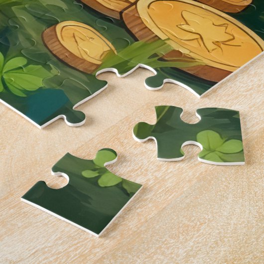 Great Dane St Patrick’s Day Lucky Dog Puzzle (Seite)