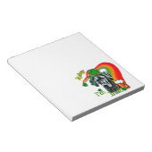 Great Dane St Patricks Day Notizblock (angewinkelt)