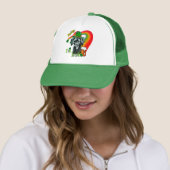 Great Dane St Patricks Day Truckerkappe (Beispiel)