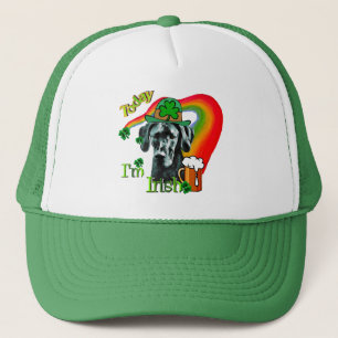 Great Dane St Patricks Day Truckerkappe