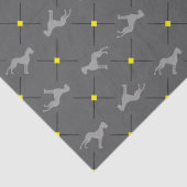 Great Dane Steampunk Seidenpapier (Detail)