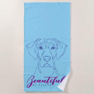 Great Dane Steampunk Strandtuch