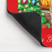 Great Dane Strumpfs Brindle Mousepad (Ecke)