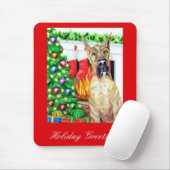 Great Dane Strumpfs Brindle Mousepad (Mit Mouse)