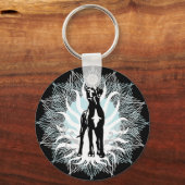 Great Dane Stud Schlüsselanhänger (Vorderseite)