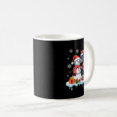 Great Dane Sungles Sweater Build Snowman Xmas Owne Kaffeetasse (VorderseiteRechts)