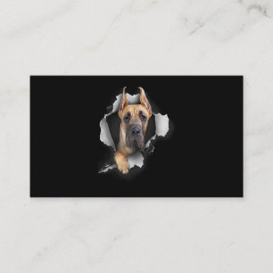 Great Dane T Great Dane Lover Great Dane Visitenkarte