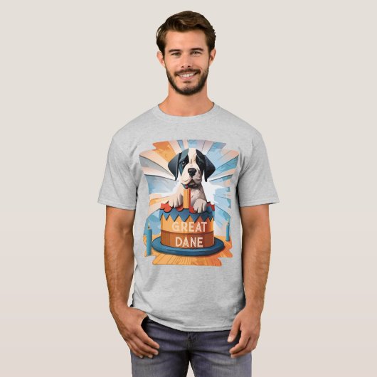 Great Dane T-Shirt (Vorne ganz)