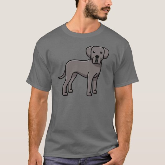 Great Dane T-Shirt (Vorderseite)