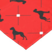 Great Dane Tableclout Tischdecke (Schrägansicht)