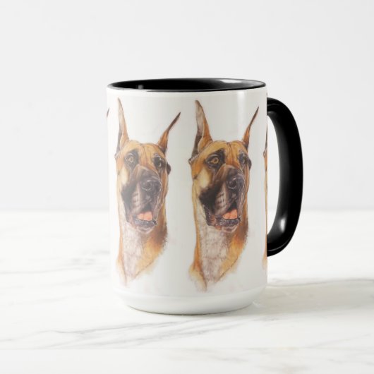 Great Dane Tasse (VorderseiteRechts)