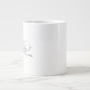 Great Dane Tasse – Minimalistische Hundetasse