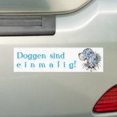 Great Dane Tattoo Style Autoaufkleber (Auf Auto)