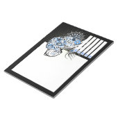 Great Dane Tattoo Style Notizblock (angewinkelt)