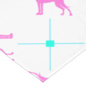 Great Dane Tischdecke (Schrägansicht)