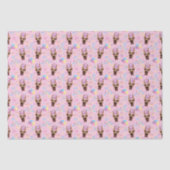 Great Dane Tissue Paper in Pink Seidenpapier (Vorderseite)