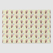 Great Dane Tissue Paper in Yellow Seidenpapier (Vorderseite)