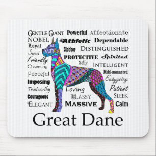 Great Dane Tracks Mousepad
