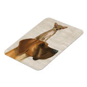 Great Dane und Chihuahua 2 Magnet (Linke Seite)