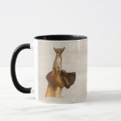 Great Dane und Chihuahua 2 Tasse (Links)
