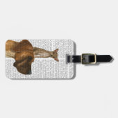 Great Dane und Chihuahua Gepäckanhänger (Vorderseite horizontal)