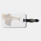 Great Dane und Chihuahua Gepäckanhänger (Rückseite horizontal)