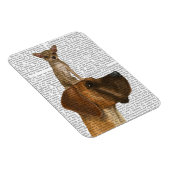 Great Dane und Chihuahua Magnet (Rechte Seite)