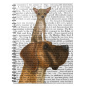 Great Dane und Chihuahua Notizblock (Vorderseite)