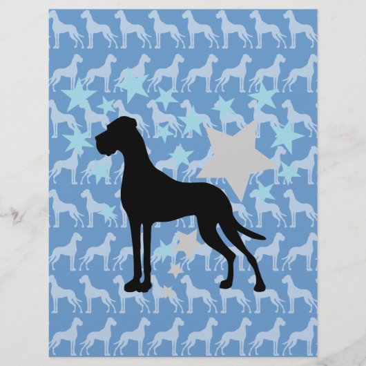 Great Dane und ein Star Heart Flyer (Vorne)