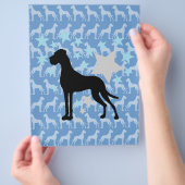Great Dane und ein Star Heart Flyer (Hand)